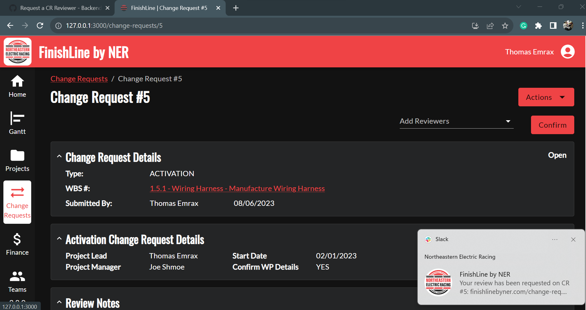finishline screenshot